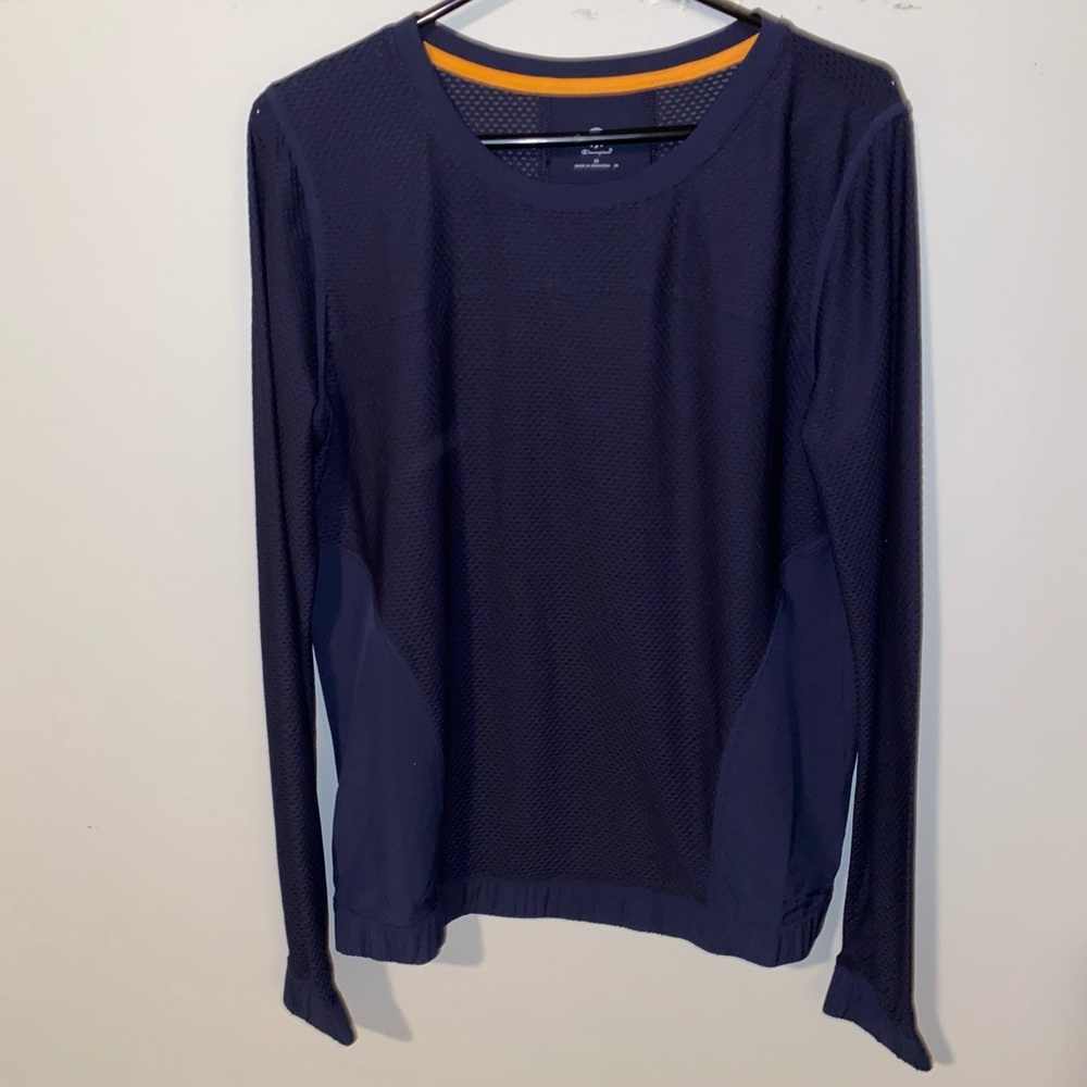 mesh athletic long sleeve